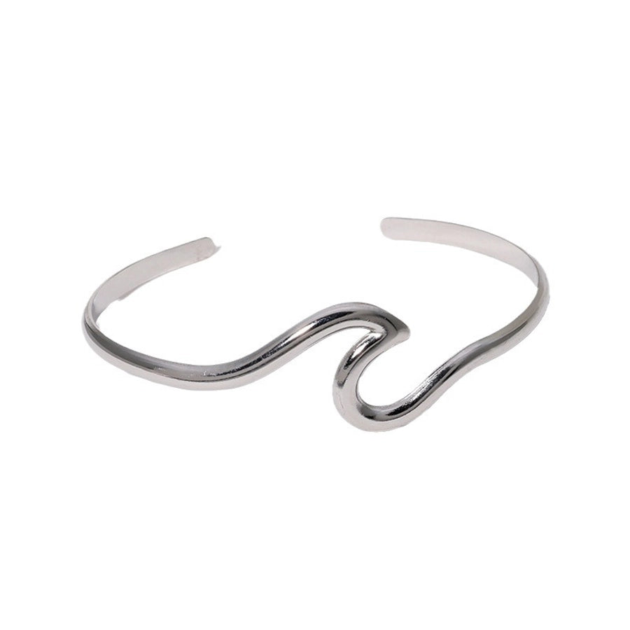 Armband "Finesse" Bangle in Edelstahl - 18k vergoldet