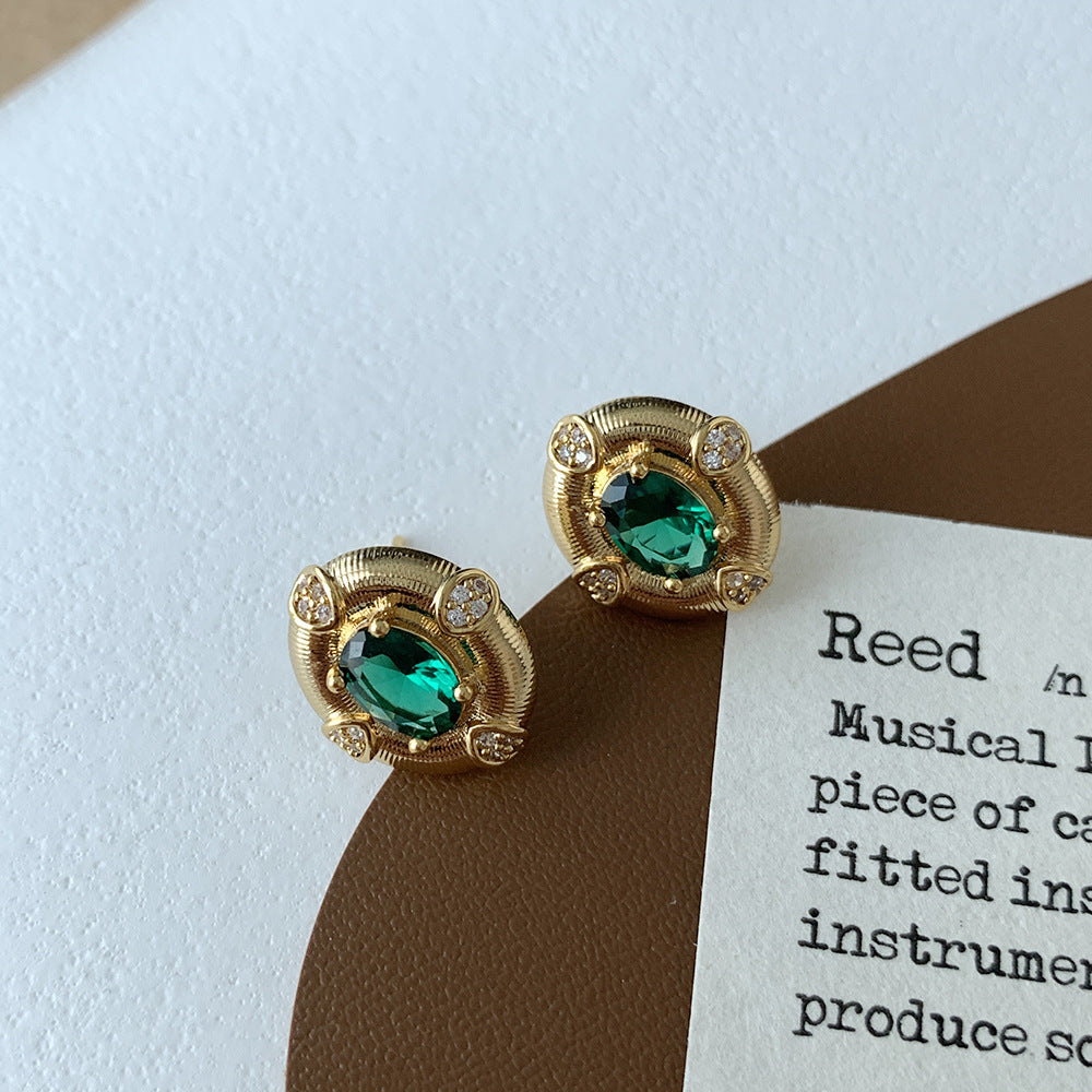 Ohrringe "Lea" im Vintage Stil - 18k vergoldet